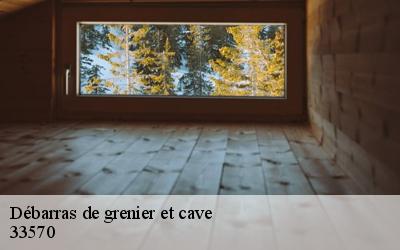 Débarras de grenier et cave  33570