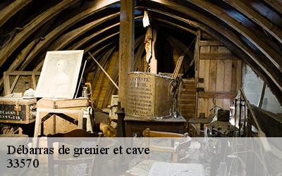 Débarras de grenier et cave  33570