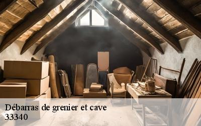 Débarras de grenier et cave  33340