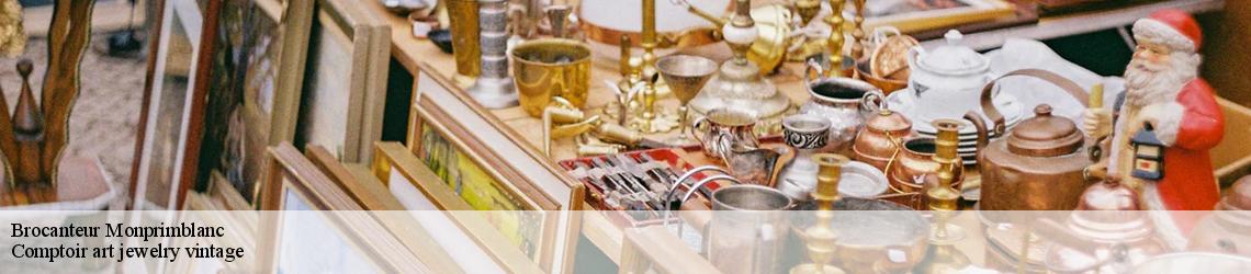 Brocanteur  monprimblanc-33410 Comptoir art jewelry vintage 