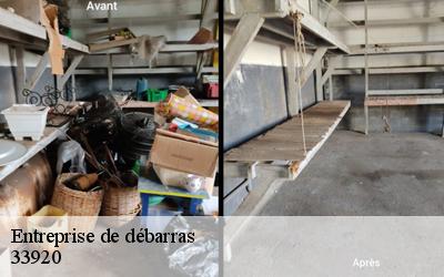 Entreprise de débarras  33920